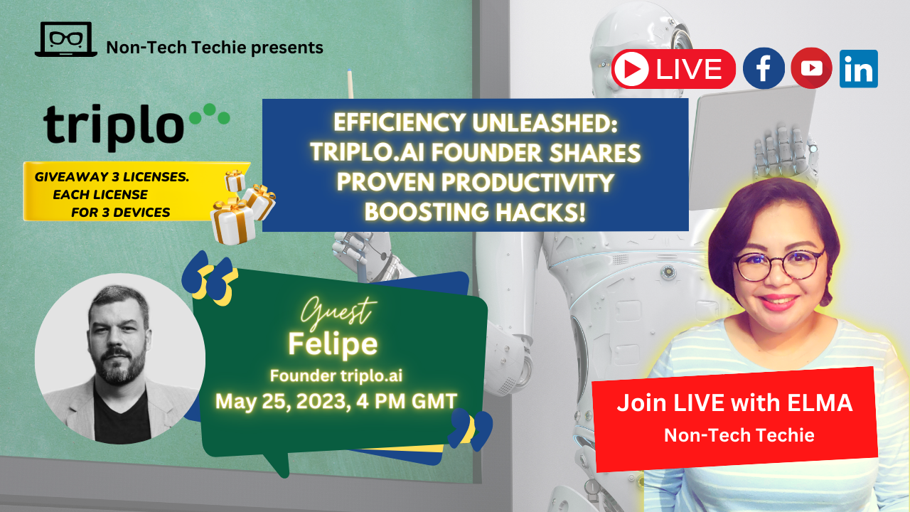 Efficiency Unleashed: Triplo.AI Founder Felipe Chaves Shares Productivity Hacks #chatGPT